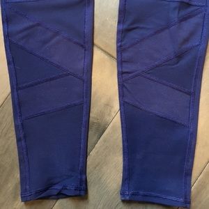 Lululemon high waisted tach mesh pants.